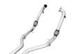 Picture of AWE Tuning Audi B9 S4 SwitchPath Exhaust - Non-Resonated Silver 102mm Tips