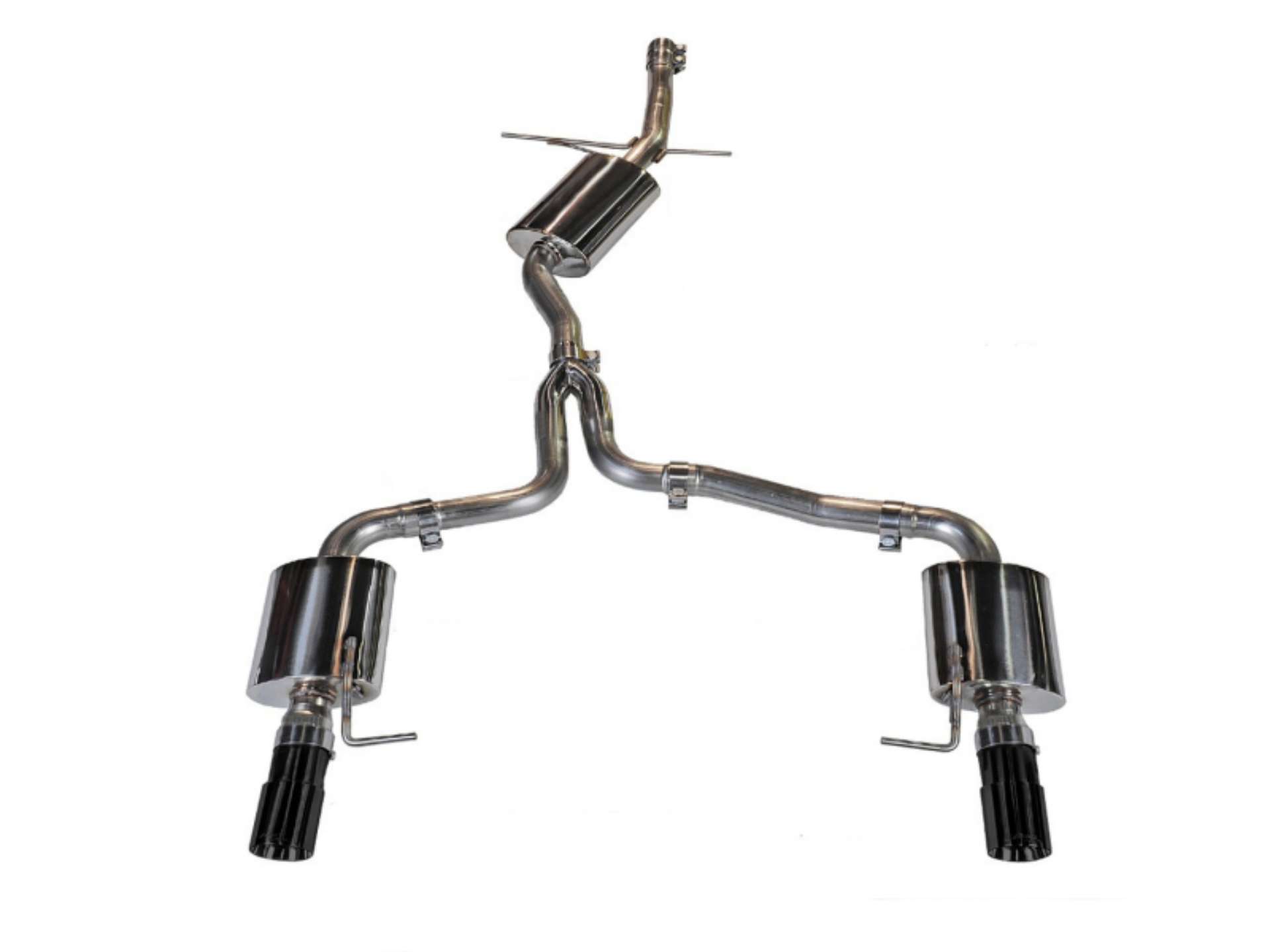 Picture of AWE Tuning Audi 8R Q5 2-0T Touring Edition Exhaust - Diamond Black Tips