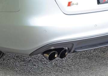 Picture of AWE Tuning Audi B8 - B8-5 S4 3-0T Touring Edition Exhaust - Diamond Black Tips 90mm