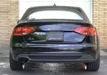 Picture of AWE Tuning Audi B8 A4 Touring Edition Exhaust - Single Side Diamond Black Tips