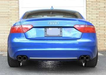 Picture of AWE Tuning Audi B8 A5 2-0T Touring Edition Exhaust - Quad Outlet Diamond Black Tips