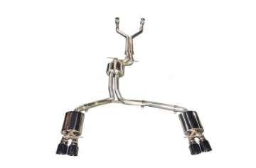 Picture of AWE Tuning Audi C7 - C7-5 S6 4-0T Touring Edition Exhaust - Polished Silver Tips