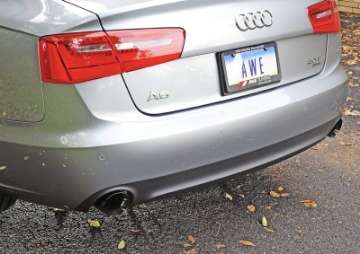 Picture of AWE Tuning Audi C7 A6 3-0T Touring Edition Exhaust - Dual Outlet Diamond Black Tips