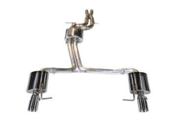 Picture of AWE Tuning Audi C7 A7 3-0T Touring Edition Exhaust - Dual Outlet Chrome Silver Tips