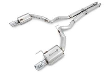 Picture of AWE Tuning S550 Mustang GT Cat-back Exhaust - Touring Edition Chrome Silver Tips