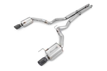 Picture of AWE Tuning S550 Mustang GT Cat-back Exhaust - Touring Edition Diamond Black Tips