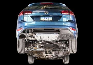 Picture of AWE Tuning VW MK7 Golf SportWagen Touring Edition Exhaust w-Chrome Silver Tips 90mm