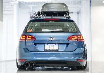 Picture of AWE Tuning VW MK7 Golf SportWagen Touring Edition Exhaust w-Chrome Silver Tips 90mm