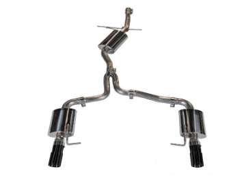 Picture of AWE Tuning Audi B8 A4 Touring Edition Exhaust - Dual Outlet Diamond Black Tips