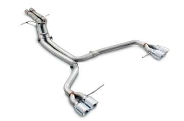 Picture of AWE Tuning Porsche Macan Touring Edition Exhaust System - Chrome Silver 102mm Tips