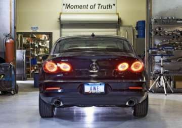 Picture of AWE Tuning VW CC Touring Edition Exhaust Dual Outlet - Chrome Silver Tips