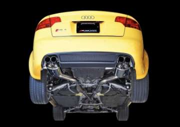 Picture of AWE Tuning Audi B7 RS4 Track Edition Exhaust - Diamond Black Tips