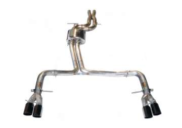 Picture of AWE Tuning Audi B8-5 S4 3-0T Track Edition Exhaust - Diamond Black Tips 102mm