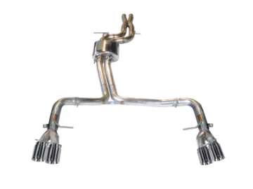 Picture of AWE Tuning Audi B8-5 S5 3-0T Track Edition Exhaust - Chrome Silver Tips 102mm