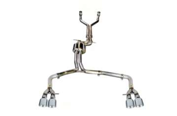 Picture of AWE Tuning Audi C7 - C7-5 S7 4-0T Track Edition Exhaust - Chrome Silver Tips