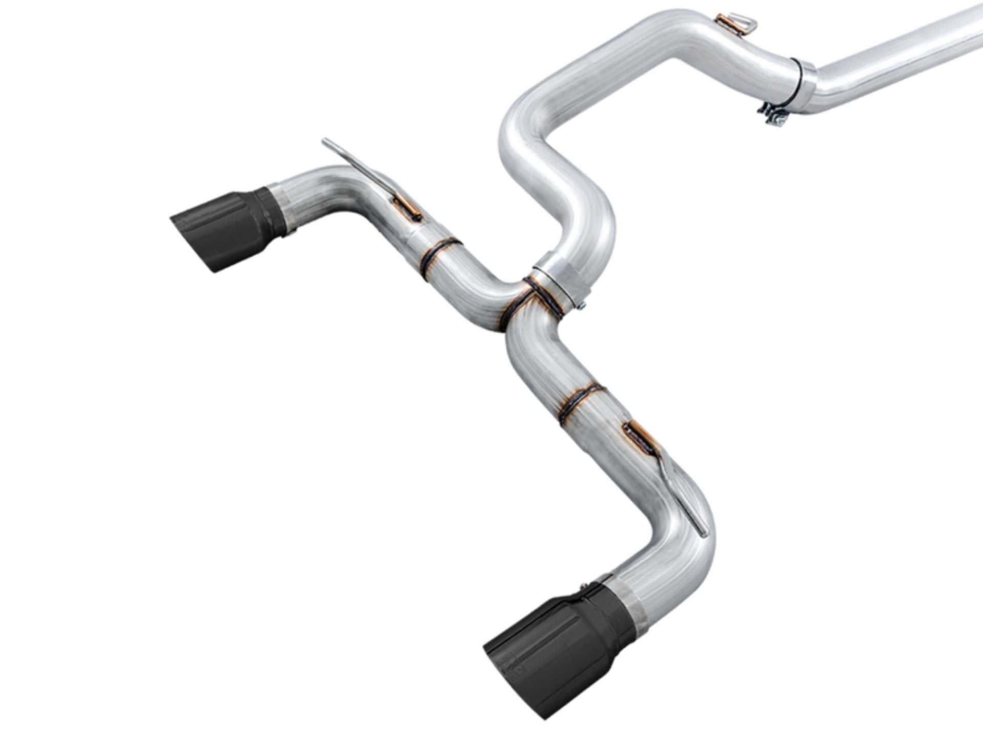 Picture of AWE Tuning Ford Focus RS Track Edition Cat-back Exhaust - Diamond Black Tips