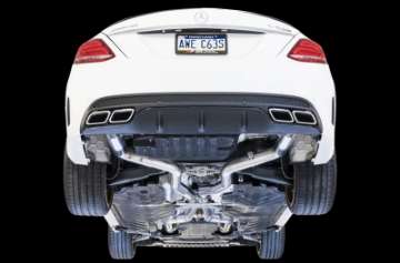 Picture of AWE Tuning Mercedes-Benz W205 AMG C63-S Sedan Track Edition Exhaust System no tips