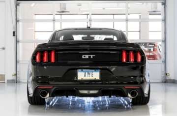 Picture of AWE Tuning S550 Mustang GT Cat-back Exhaust - Track Edition Chrome Silver Tips