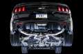 Picture of AWE Tuning S550 Mustang GT Cat-back Exhaust - Track Edition Chrome Silver Tips