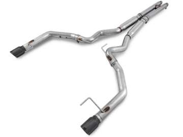 Picture of AWE Tuning S550 Mustang GT Cat-back Exhaust - Track Edition Diamond Black Tips