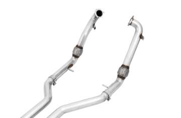 Picture of AWE Tuning Audi B9 S4 Track Edition Exhaust - Non-Resonated Black 102mm Tips