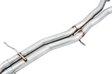 Picture of AWE Tuning Audi B9 S4 Track Edition Exhaust - Non-Resonated Black 102mm Tips