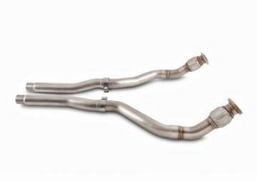 Picture of AWE Tuning Audi 8R 3-0T Non-Resonated Downpipes for Q5 - SQ5