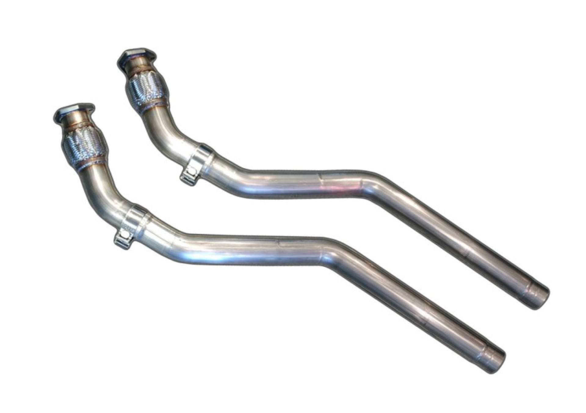 Picture of AWE Tuning Audi B8 4-2L Non-Resonated Downpipes for S5