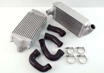 Picture of AWE Tuning 997TT-GT2 Performance Intercoolers - Black Hoses