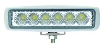 Picture of Hella Value Fit Mini Flush Mount 7-7in - 18W White Housing Flood Beam LED Light Bar