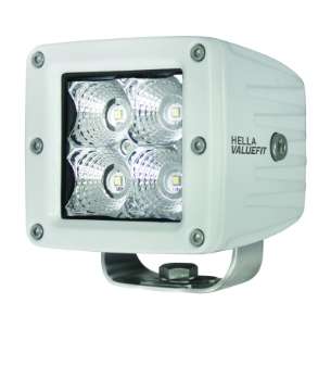 Picture of Hella HVF Cube 4 LED Off Road Kit - 3-1in 12W Flood Beam