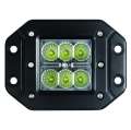 Picture of Hella Value Fit Flush Mount 3in 18W Cube Flood Beam LED Light