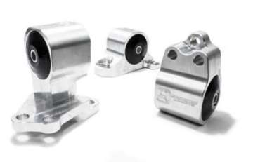 Picture of Innovative 92-95 Civic B-D Series Black Aluminum Mounts Solid Bushings Auto to Manual Hydro 3 Bolt