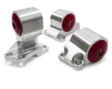 Picture of Innovative 92-95 Civic B-D Series Black Aluminum Mounts Solid Bushings Auto to Manual Hydro 2 Bolt