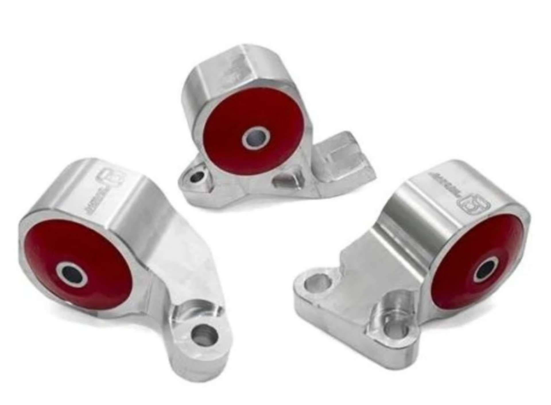 Picture of Innovative 88-91 Civic D-Series Silver Aluminum Mounts Solid Bushings Cable