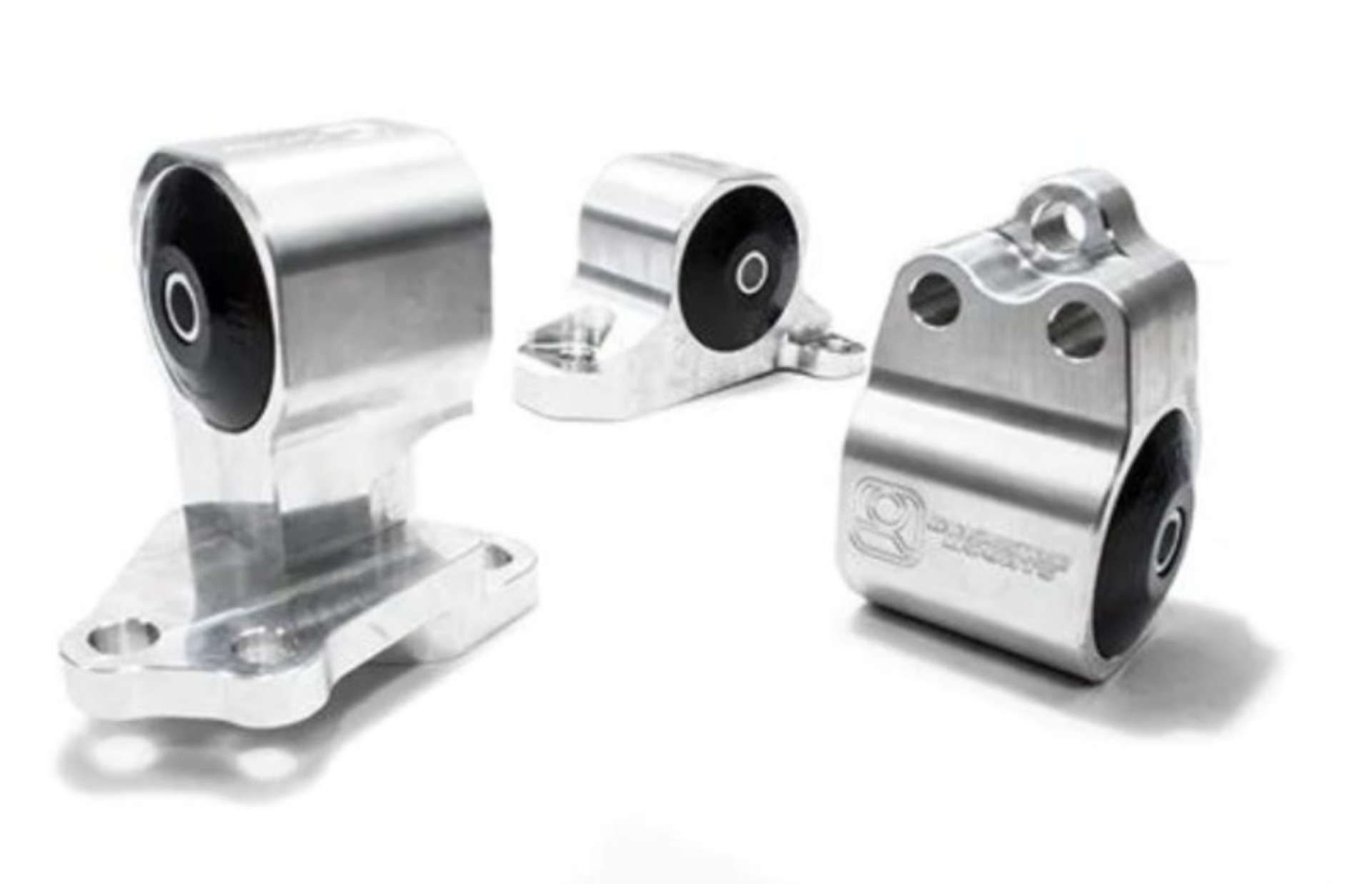 Picture of Innovative 92-95 Civic B-D Series Silver Aluminum Mounts Solid Bushings Auto to Manual 3 Bolt