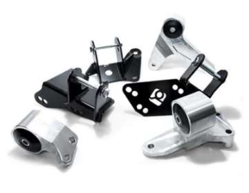 Picture of Innovative 96-00 Civic K-Series Black Aluminum Mounts 75A Bushings EG-DC Subframe