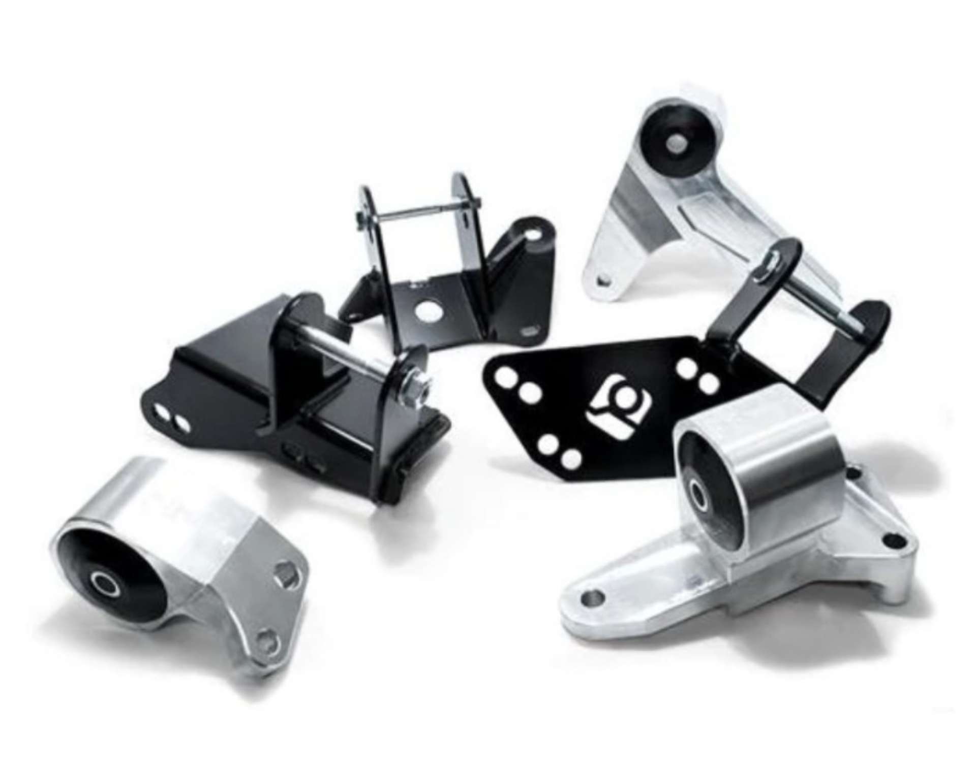 Picture of Innovative 96-00 Civic K-Series Silver Aluminum Mounts 85A Bushings EG-DC Subframe