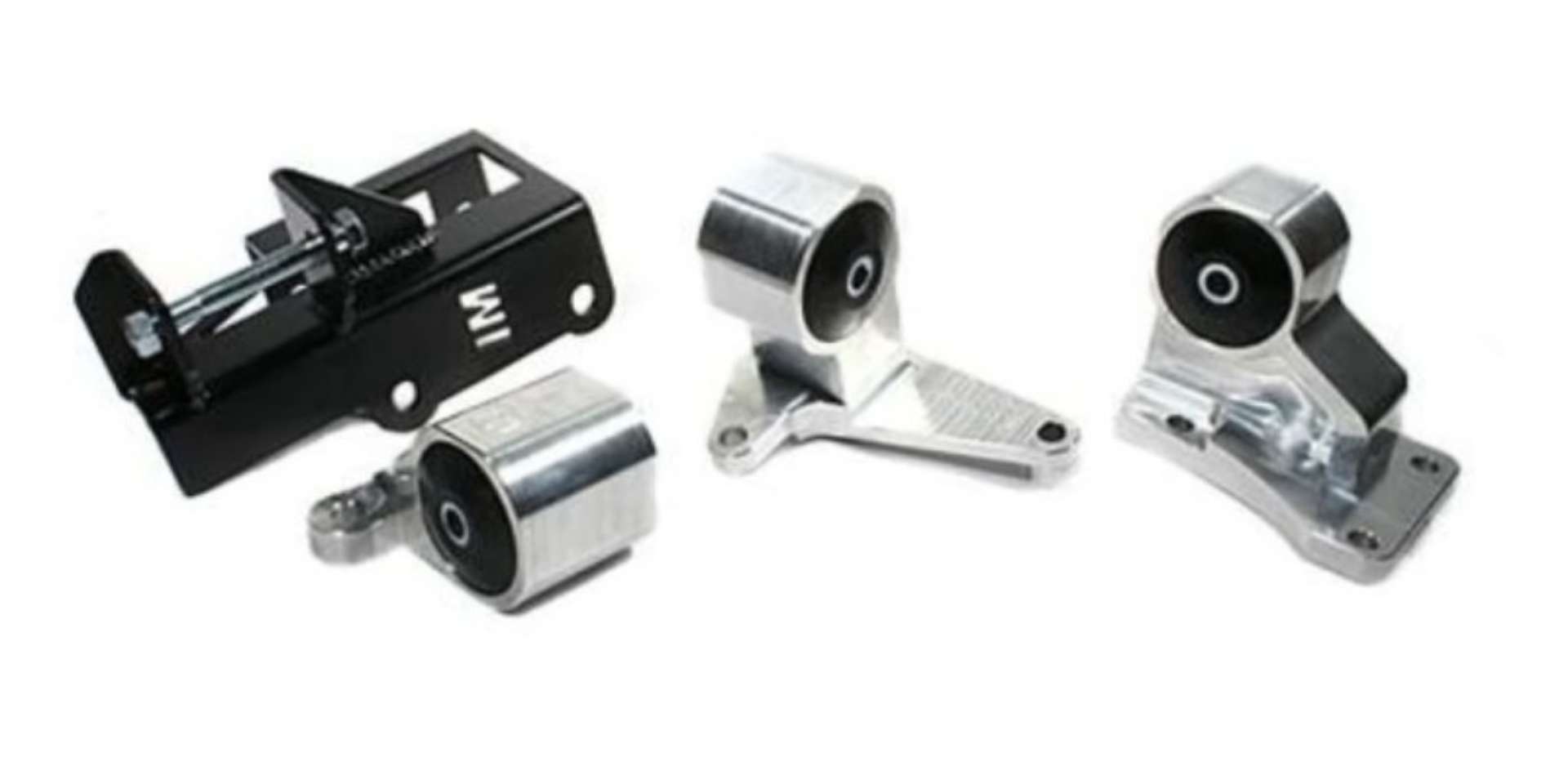 Picture of Innovative 92-95 Civic H-Series Silver Aluminum Mounts 95A Bushings