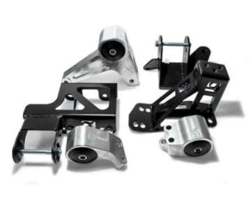 Picture of Innovative 92-95 Civic K-Series Silver Aluminum Mounts 95A Bushings Not K24 Trans