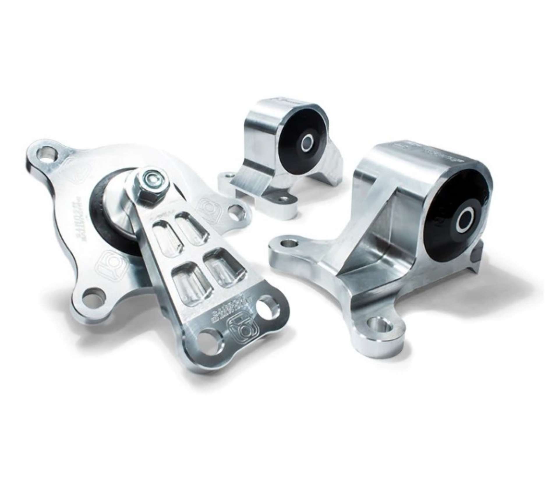 Picture of Innovative 02-06 Acura RSX K-Series Silver Aluminum Mounts 95A Bushings Not K24 Trans