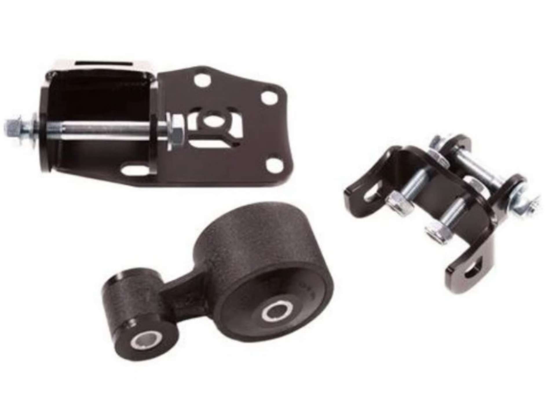 Picture of Innovative 97-01 Prelude J-Series Black Steel Mount 85A Bushing Front Mount Only