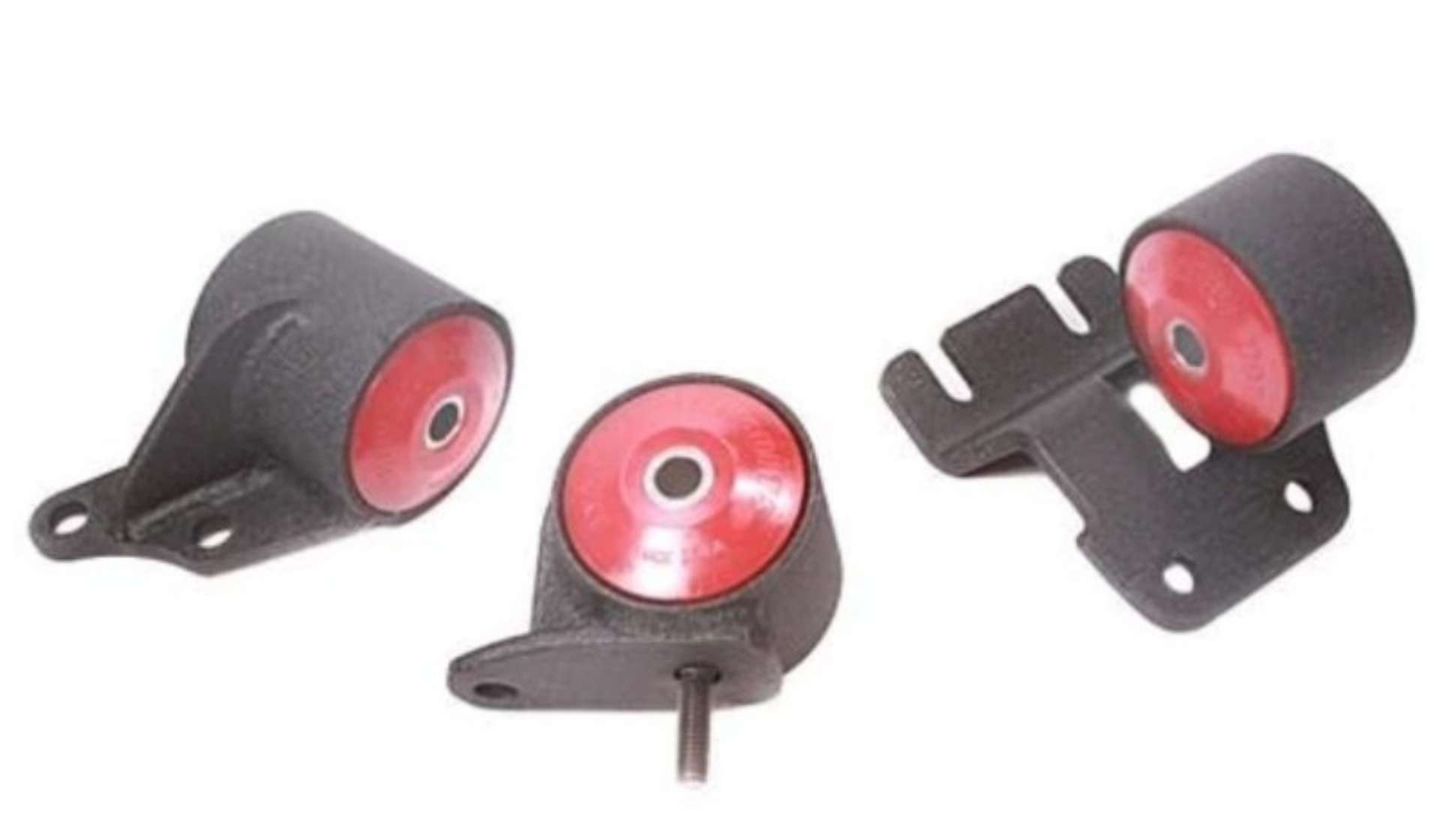 Picture of Innovative 90-93 Integra B-Series Black Steel Mounts 60A Bushings Auto Trans