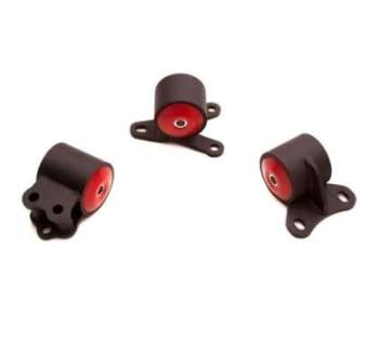 Picture of Innovative 94-01 Integra B-Series Black Steel Mounts 60A Bushings Auto Trans 3 Bolt