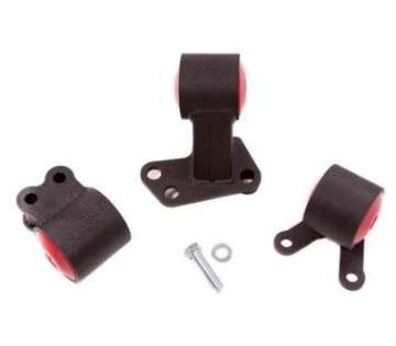 Picture of Innovative 94-01 Integra B-Series Black Steel Mounts 60A Bushings Auto to Manual Hydro