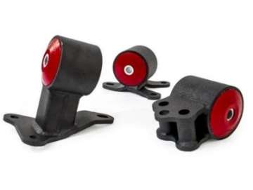 Picture of Innovative 94-01 Integra B-Series Black Steel Mounts 60A Bushings Auto to Manual Cable