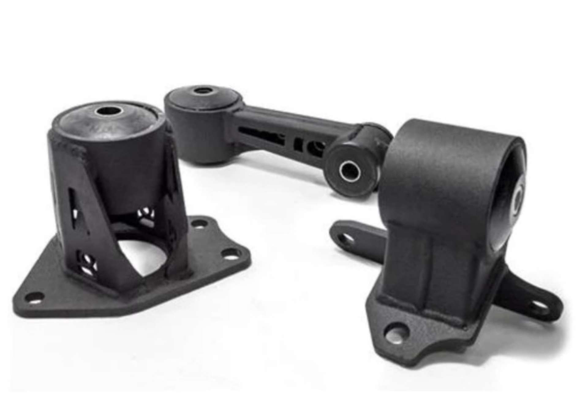 Picture of Innovative 09-13 Honda FIT-JAZZ L-Series Black Steel Mounts 75A Bushings