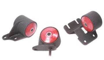 Picture of Innovative 90-93 Integra B-Series Black Steel Mounts 75A Bushings Auto Trans