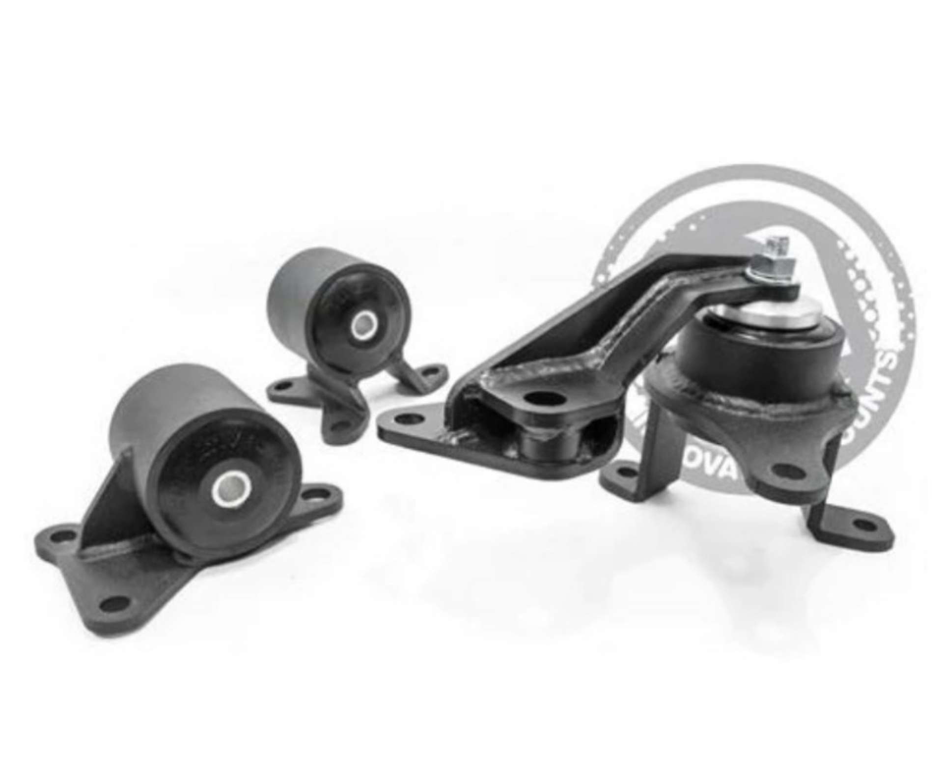 Picture of Innovative 98-02 Accord F-Series Black Steel Mounts 75A Bushings