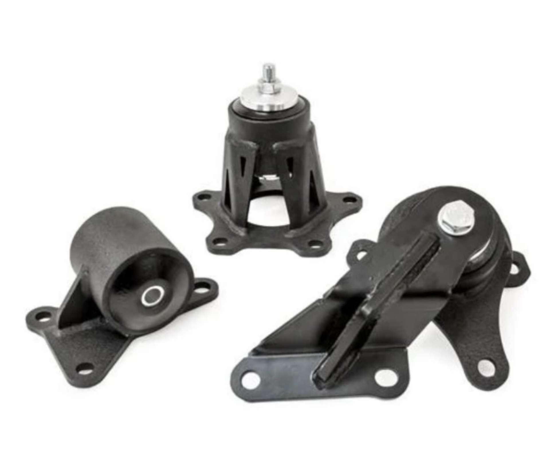 Picture of Innovative 98-02 Accord H-Series Black Steel Mounts 75A Bushings Auto Chassis Auto Trans